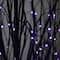 6ft. Orange & Purple LED Pre-Lit Halloween Black Willow Artificial Fall Tree